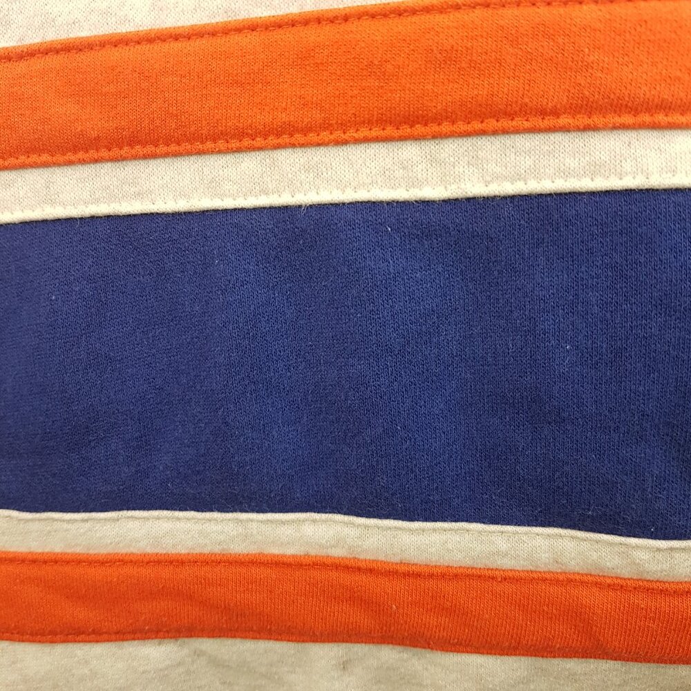 NHL 47 Edmonton Oilers Vintage Lacer Hoodie Pullover Large US L Oatmeal Hockey - Picture 12 of 16